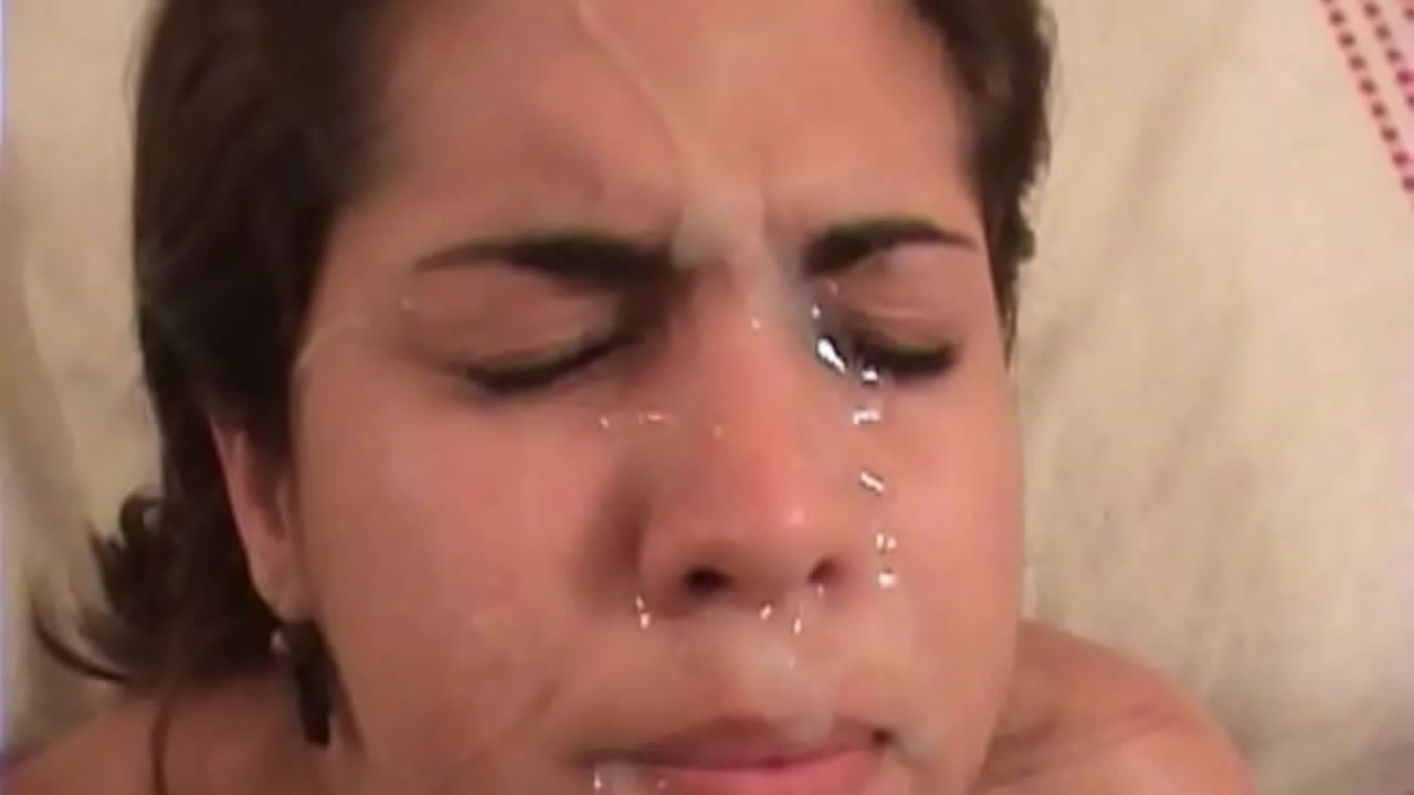 Geulis Latin brunette boga kelamin kasar